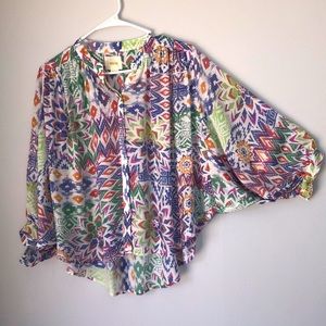 Anthropologie Maeve blouse, size S